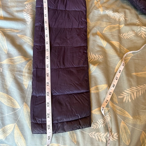 Michael Kors Plum Puffer Jacket with Gold Details - Picture 11 of 13